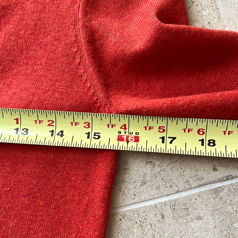 Gap Button Down Cardigan In Burnt Orange Siz - image 5